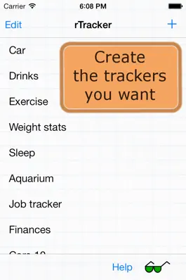 Game screenshot rTracker: Track It Your Way mod apk
