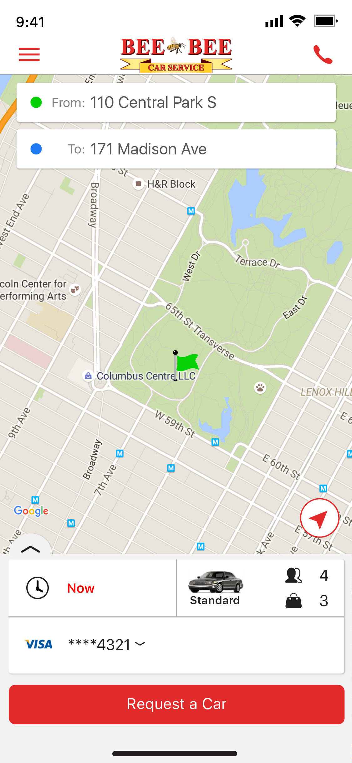 Bee Bee Car Service screenshot 3