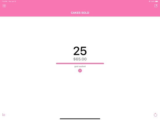 QTally: A Better Tally Counter iPad screenshot 4 - Utilities app