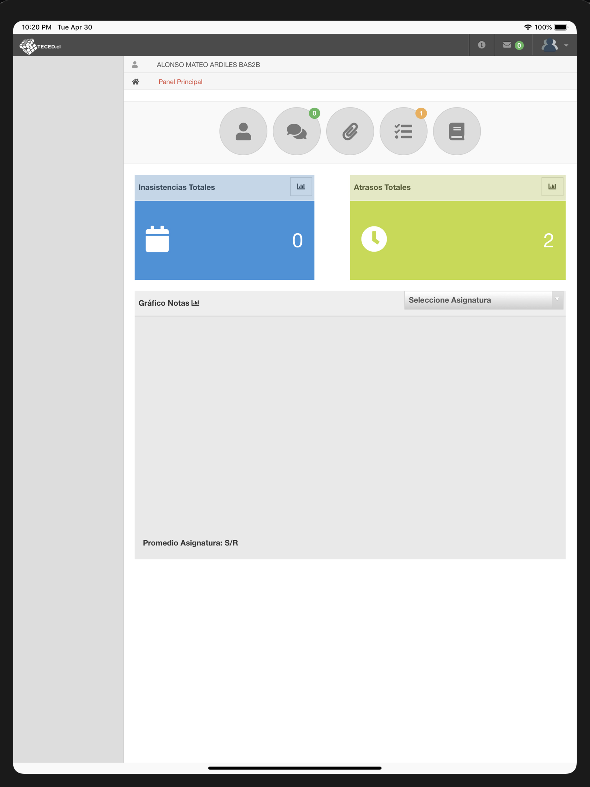 Teced Escolar screenshot 4