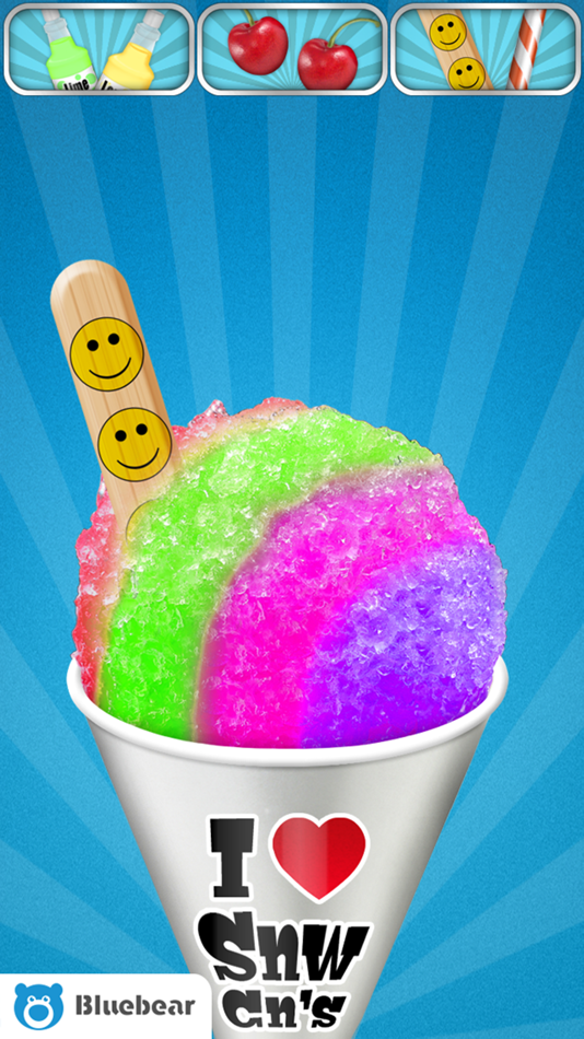 #5. Snow Cone Maker - by Bluebear (iOS) 由: Bluebear Technologies Ltd.