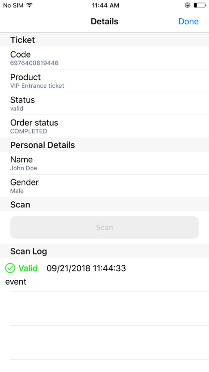 Paylogic Scanning screenshot-3