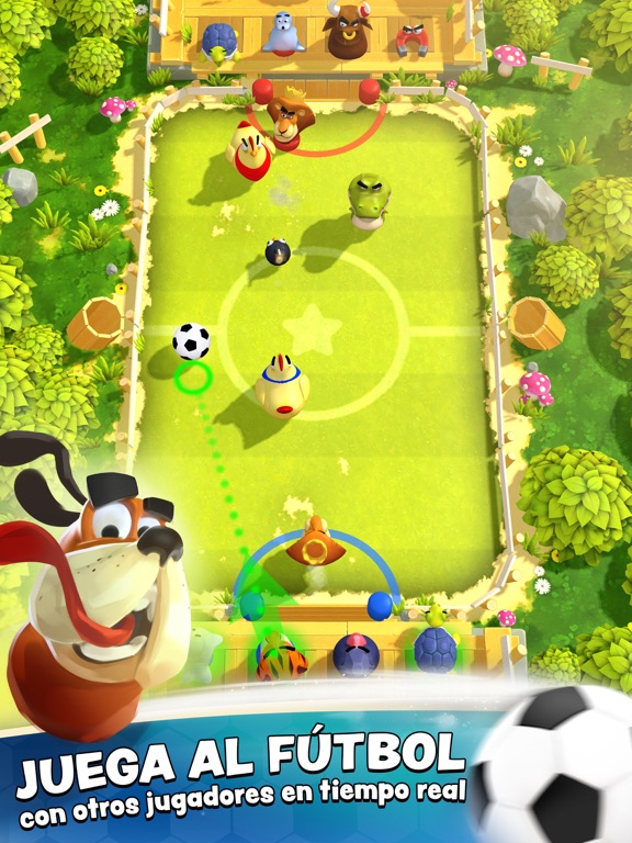 Rumble Stars Fútbol iPad screenshot 1