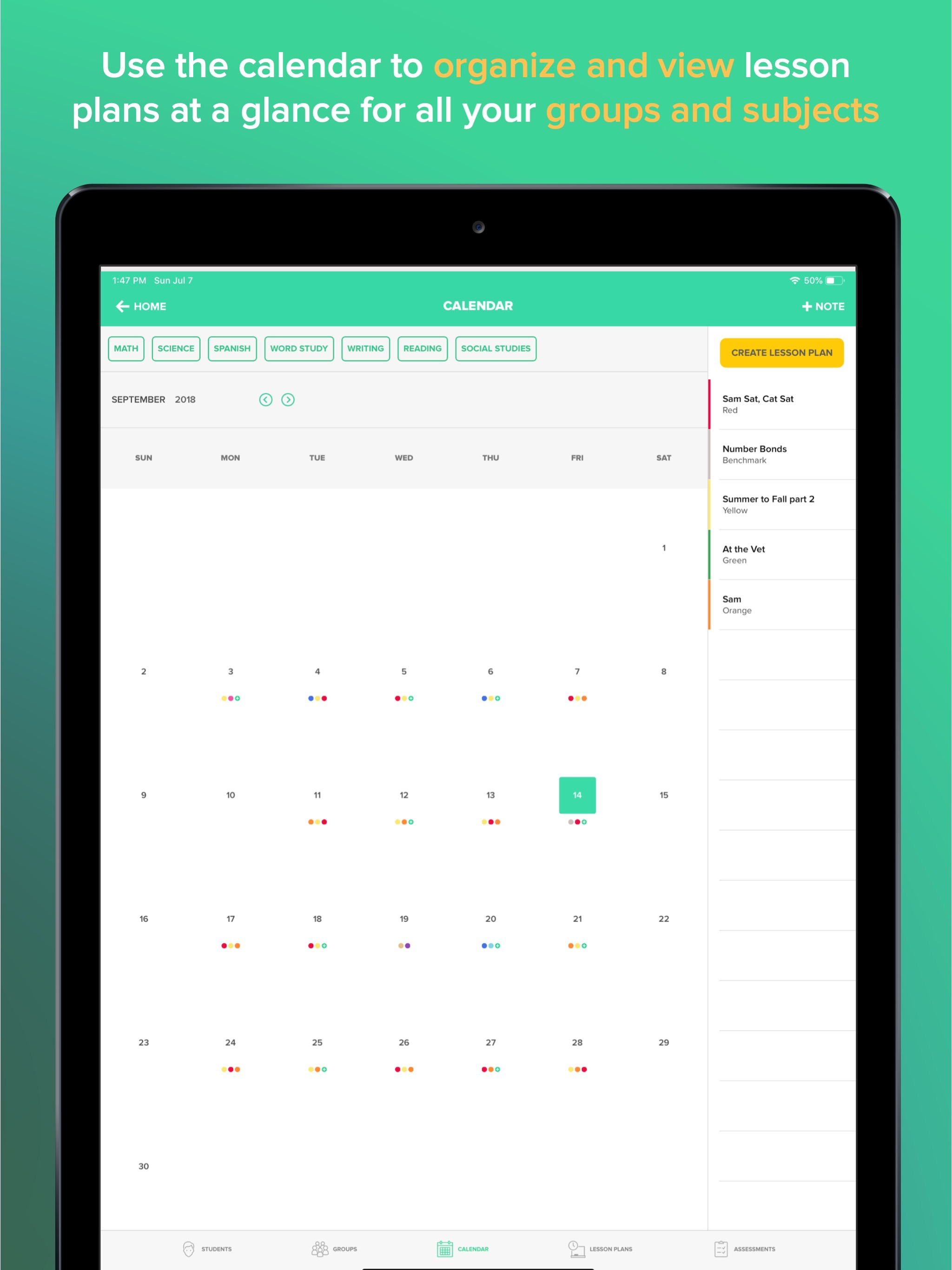 GRō - Guided Reading Organizer screenshot 8