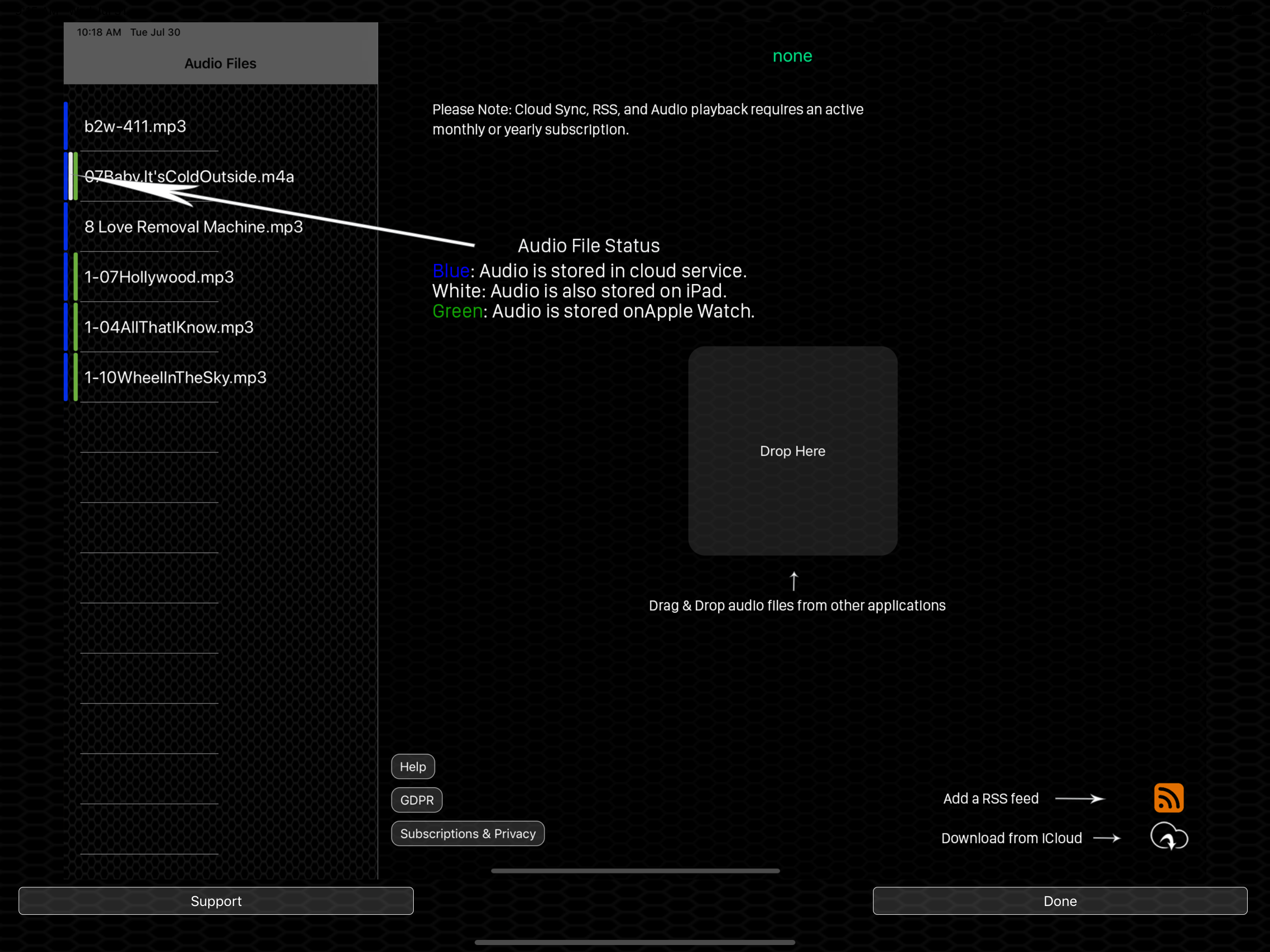 Watch Kast Audio Player