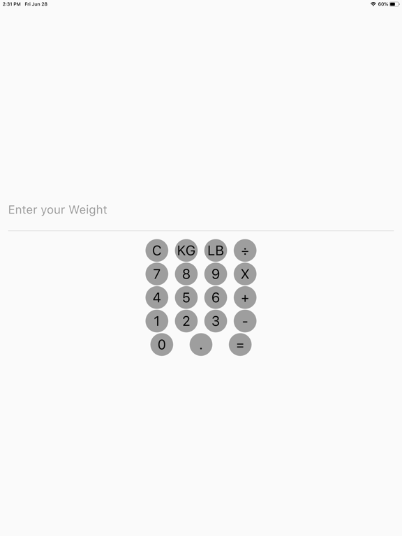 Screenshot #4 pour Bradley Weight Calculator