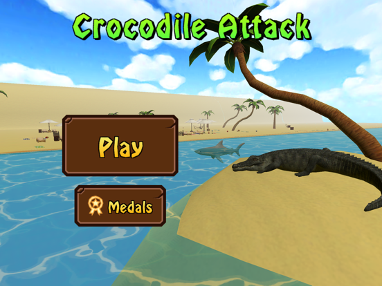 Screenshot #5 pour Crocodile Attack 3D