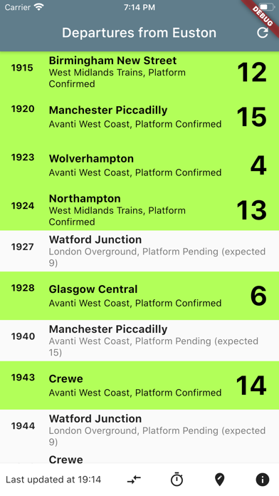 London Platforms Screenshot