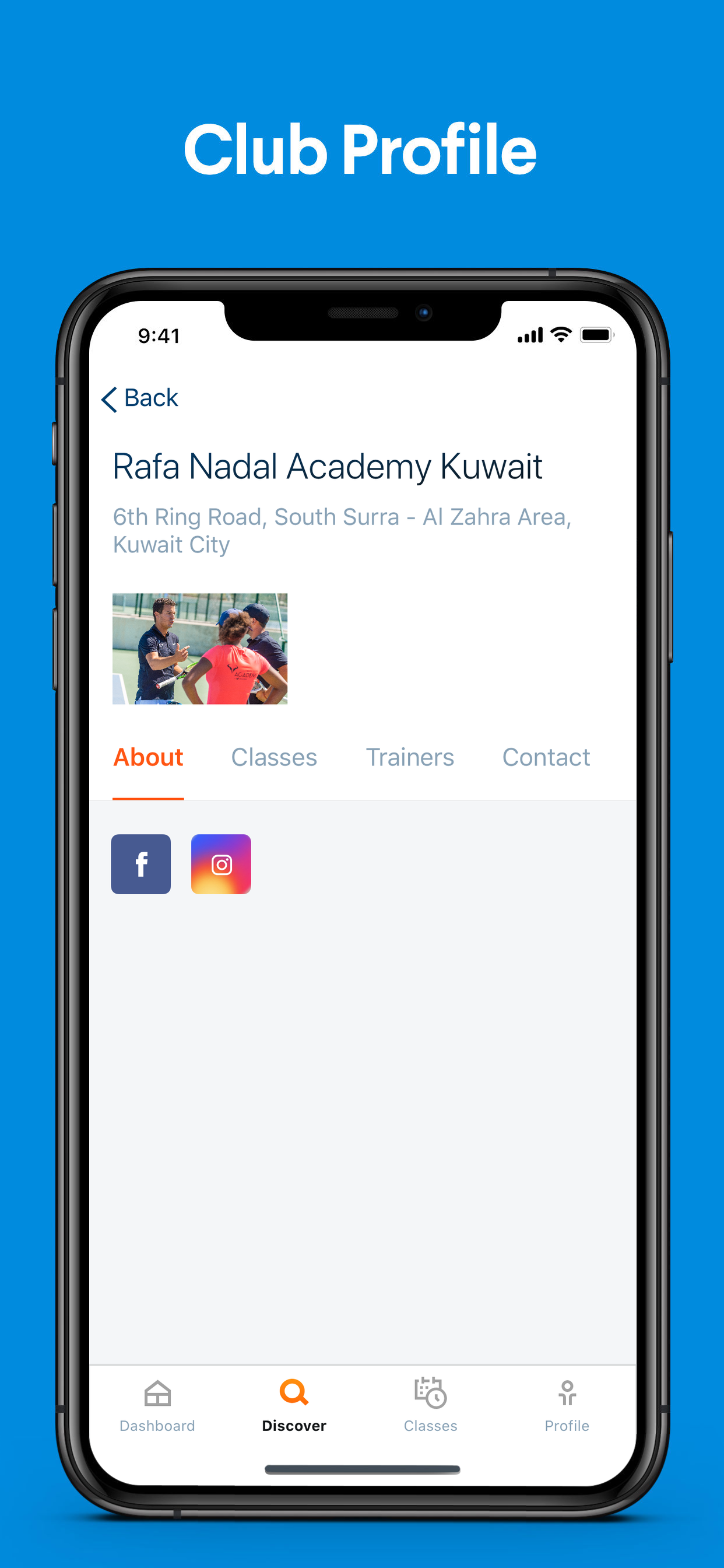 Rafa Nadal Academy Kuwait