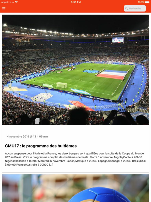 Screenshot #4 pour ASM-SUPPORTERS.FR