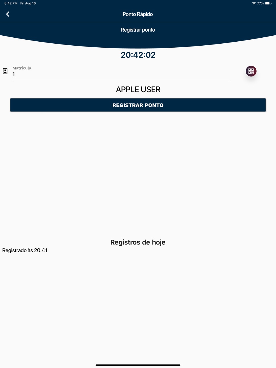 iPad screenshot
