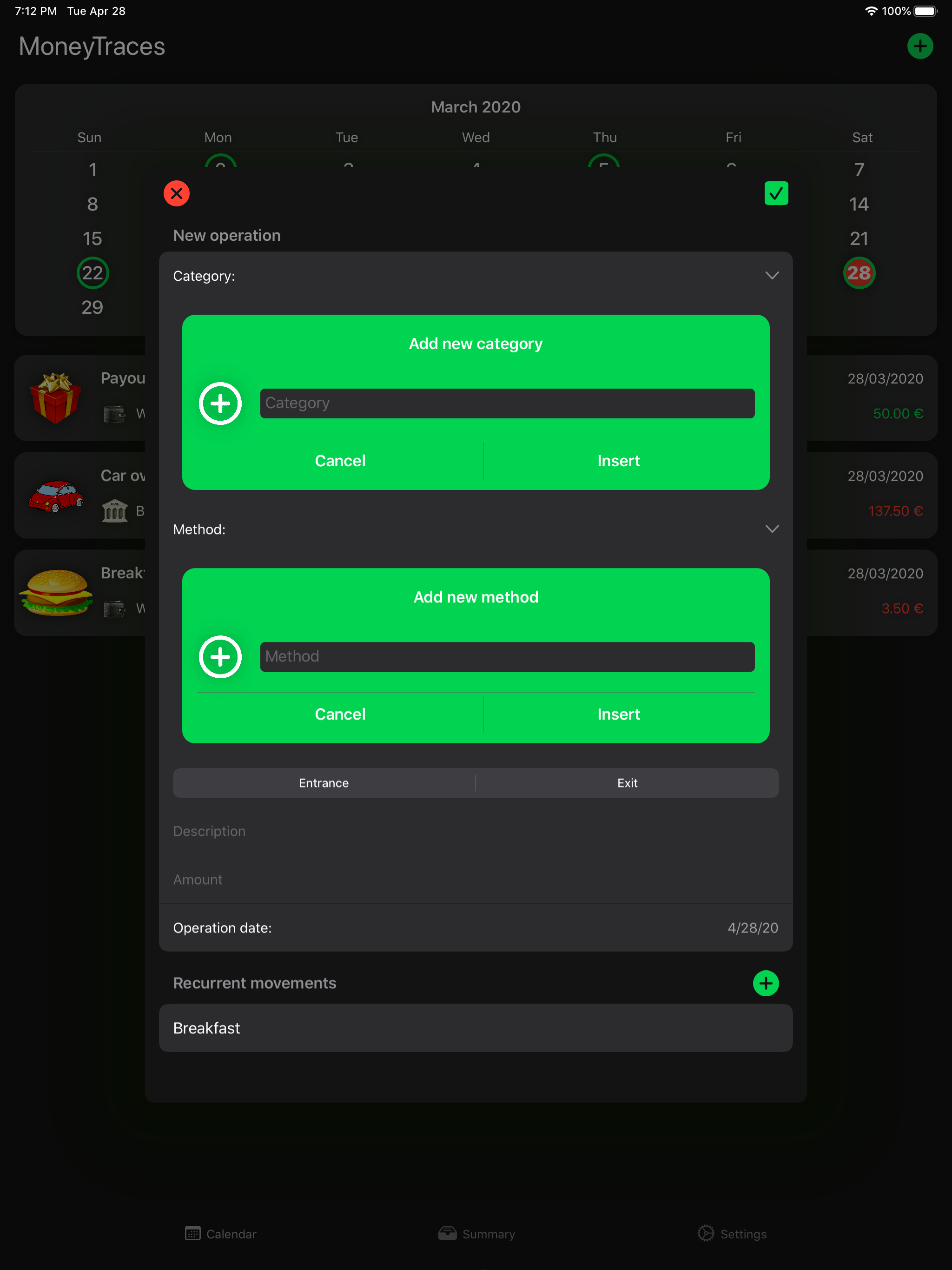 MoneyTraces screenshot 14