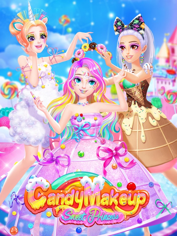 Screenshot #4 pour Sweet Princess Candy Makeup