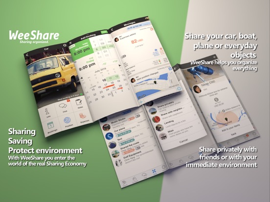 WeeShare iPad screenshot 1 - Productivity app