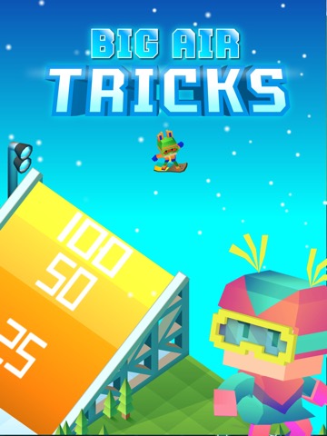 Blocky Snowboardingのおすすめ画像2