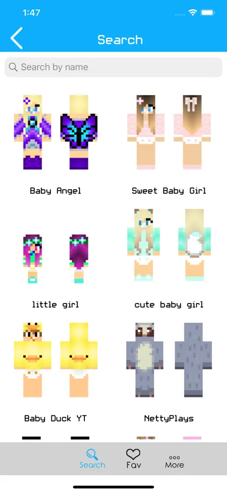 Baby Skins for Minecraft PE