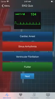 ekg clinical iphone screenshot 3