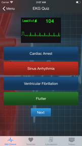 EKG Clinical screenshot