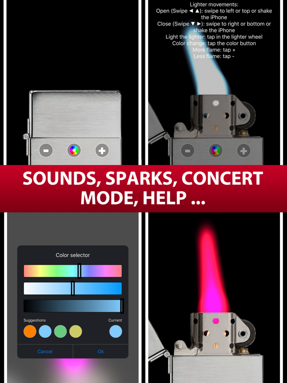 Lighter iPad screenshot 5 - Entertainment app