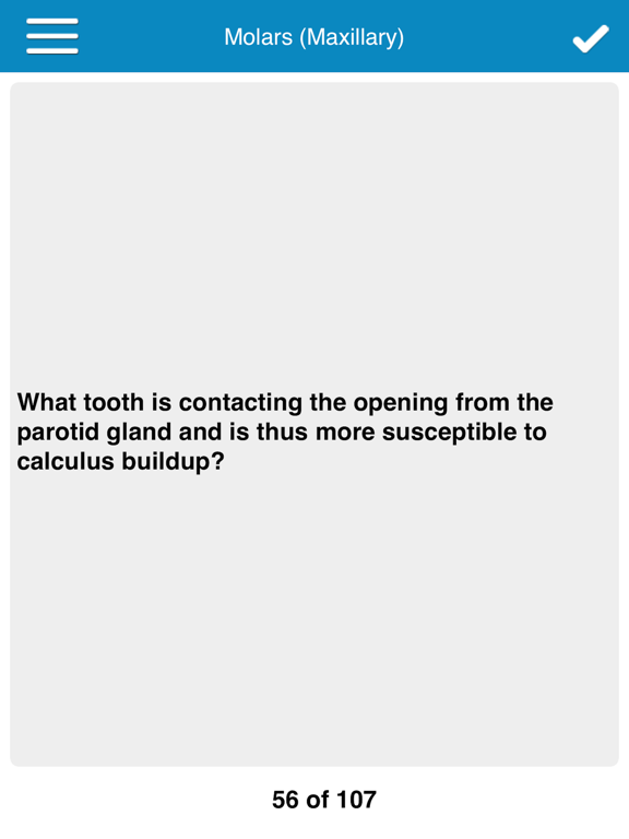 ADAT Dental Anatomy Cram Cards iPad screenshot