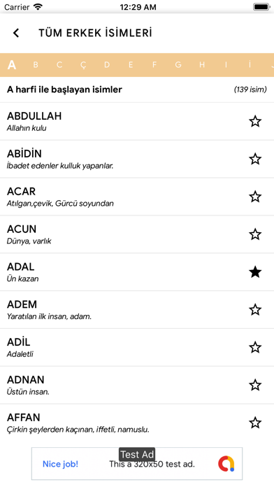 Bebek İsimleri (Filtreli) screenshot 3