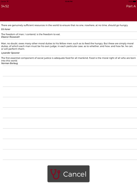 Screenshot #5 pour GAMSAT Section II Study Aid