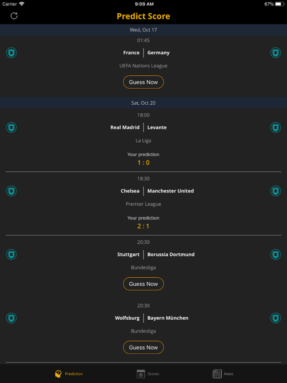 Screenshot #4 pour Predict Score - Soccer Matches