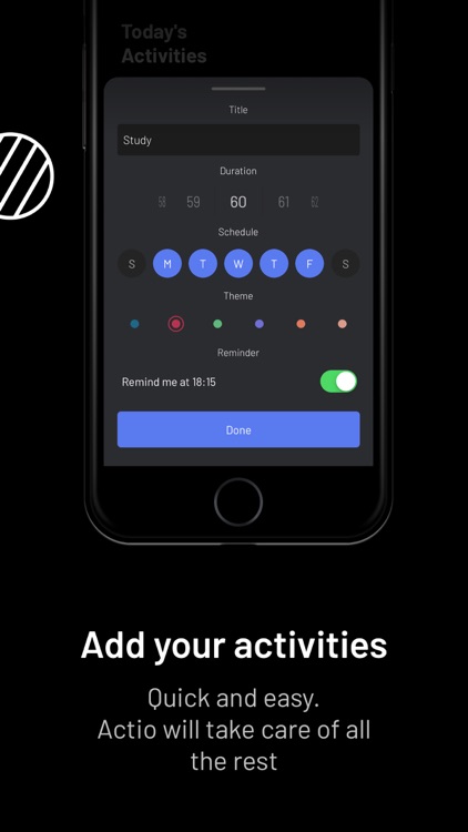Actio - Activities Tracker