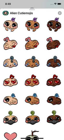 Game screenshot Alien Cutiemojis hack