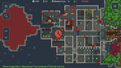 Screenshot #1 pour Dwarf Fortress Remote