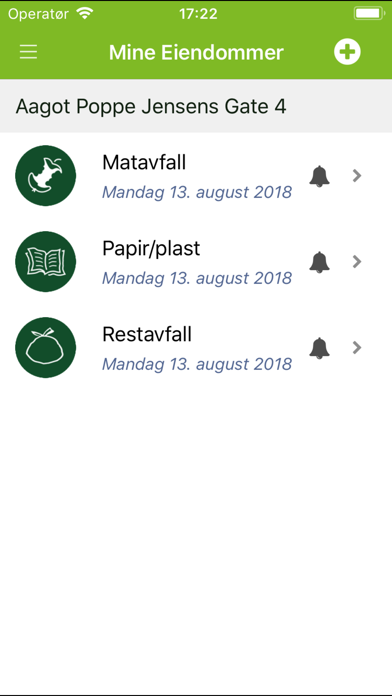 HIM Tømmekalender Screenshot