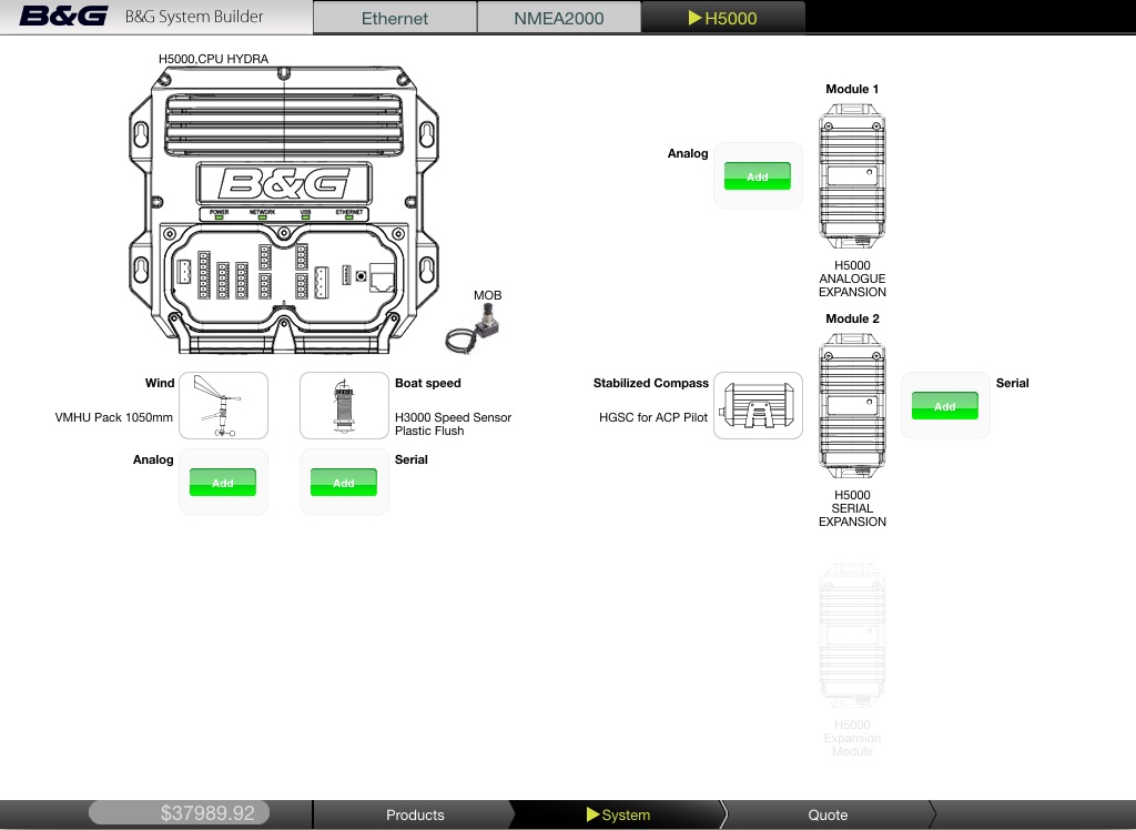 B&G System Builder screenshot 4