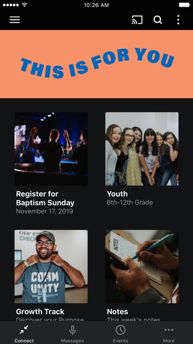 I Am One Church Screenshot