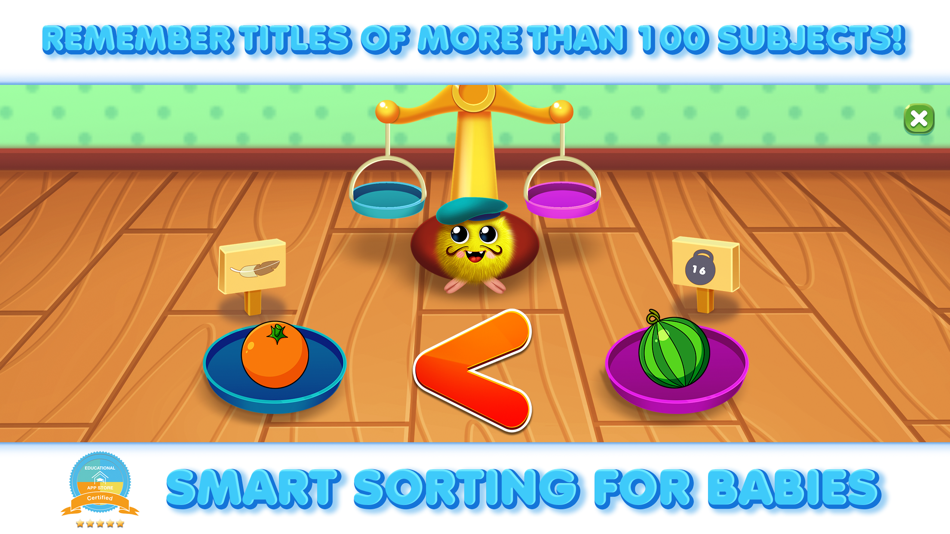 #4. RMB Games - Sorting Puzzles 2+ (macOS) By: Sladco: Free Learning Apps for Toddler Boys & Girls - Educational Baby Games for Little Kids