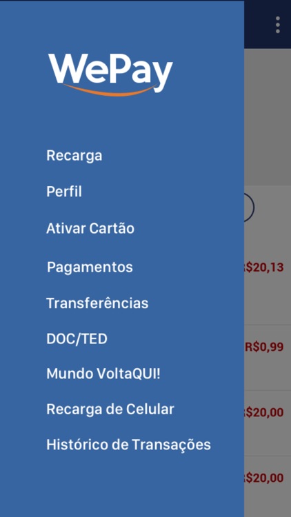 Cartão WePay screenshot-3