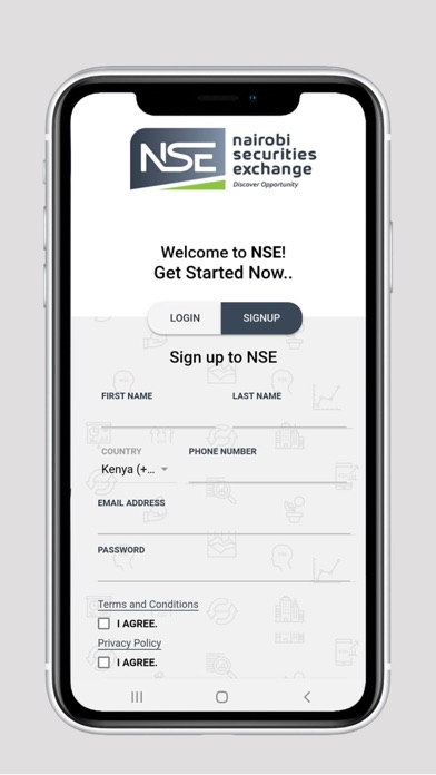 Nairobi Securities Exchange Screenshot