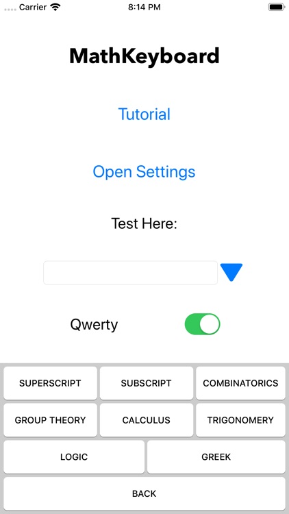 Math Keyboard screenshot-3