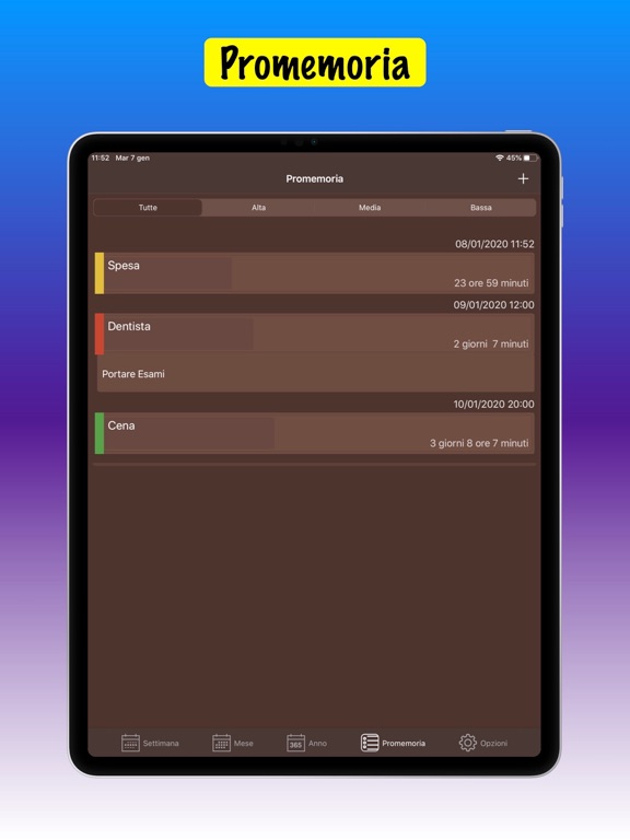 Register Schedules iPad screenshot 9 - Productivity app