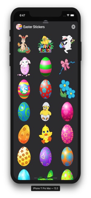 Easter Stickers & Emojis(圖9)-速報App