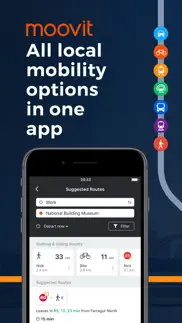 moovit: all transit options iphone screenshot 1