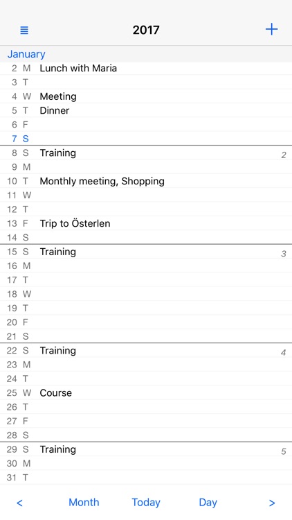 Month View Calendar screenshot-0