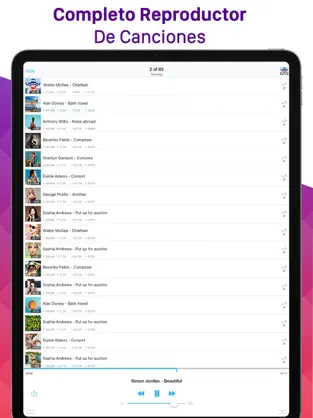 Captura de Pantalla 2 Reproductor de Música Stream iphone