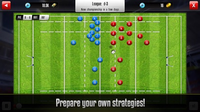 Rugby Manager : Be a manager Screenshot