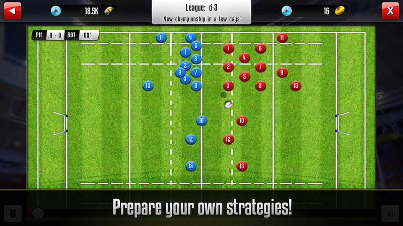 Rugby Manager : Be a manager screenshot 2