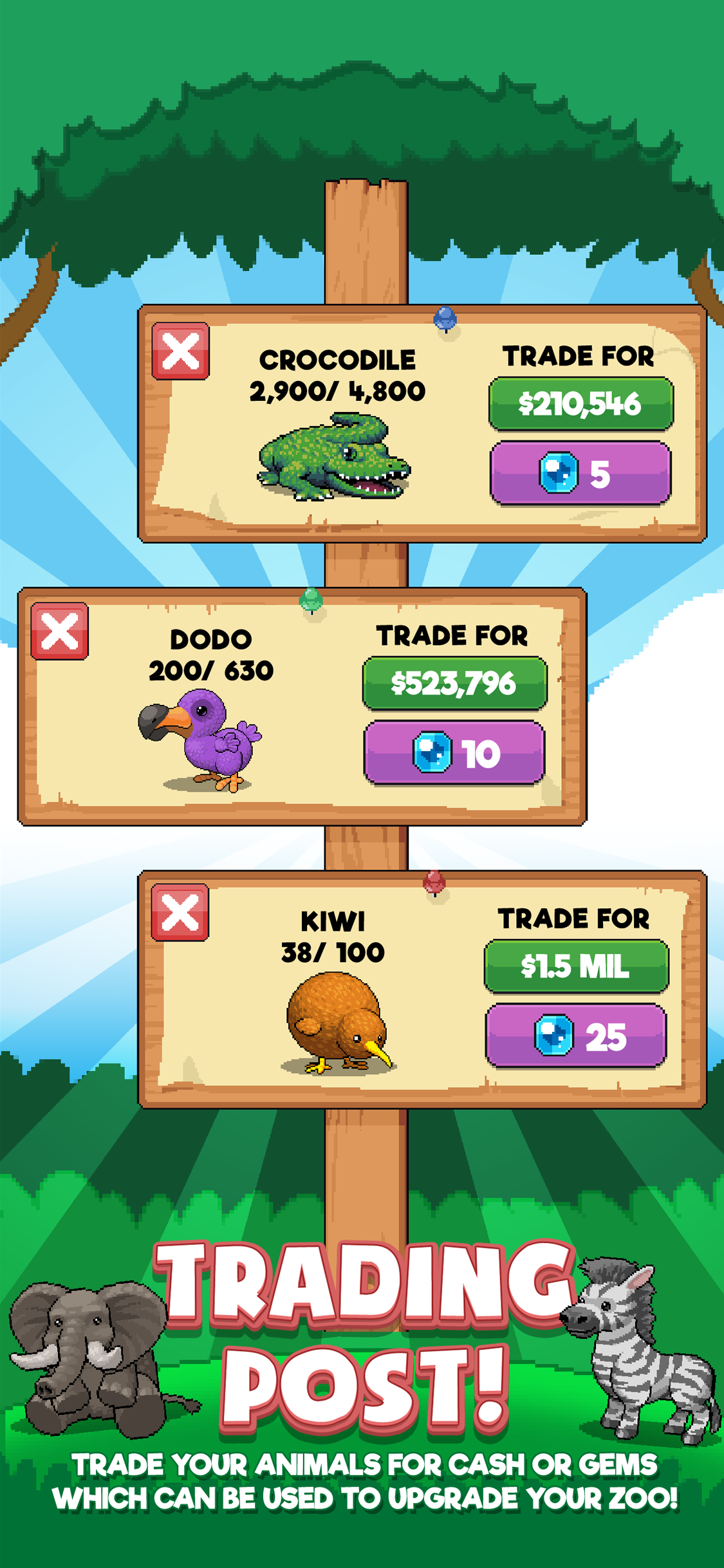 Idle Tap Zoo