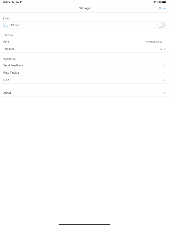 Screenshot #6 pour Tinylog: To-Do List & Tasks