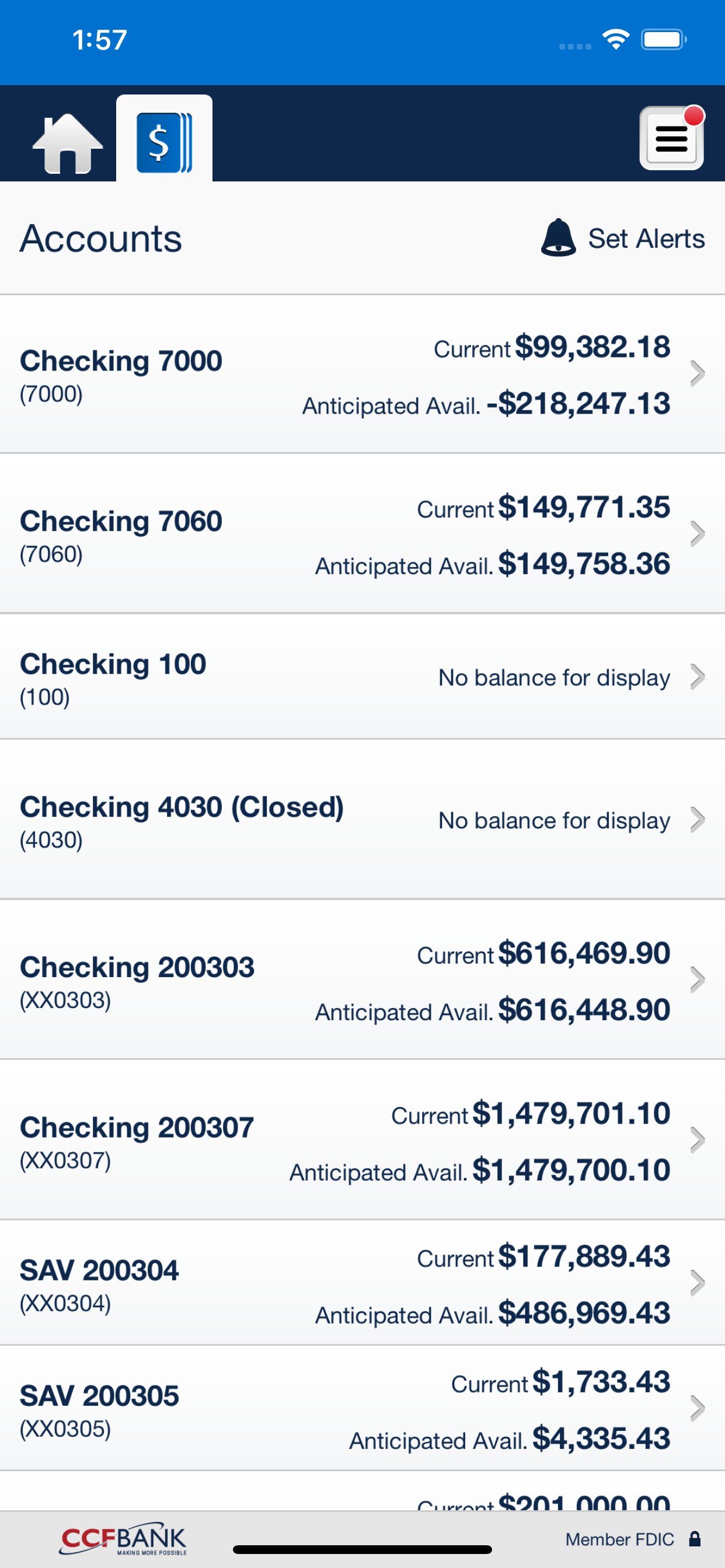 CCFBank Business Mobile screenshot 4