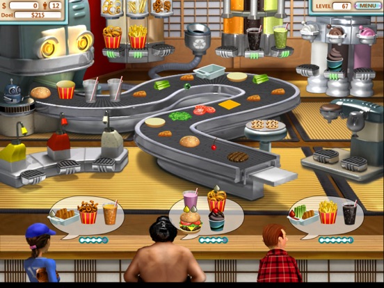 Burger Shop (Geen Reclame) iPad app afbeelding 5