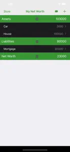 My Net Worth screenshot #1 for iPhone