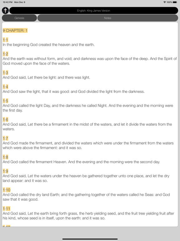 Screenshot #4 pour Mini Pocket Bible
